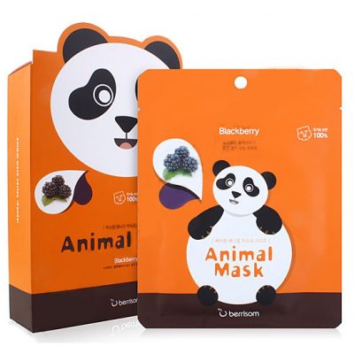 БР Animal Маска тканевая экстрактом ежевики Animal mask series - Panda 25мл