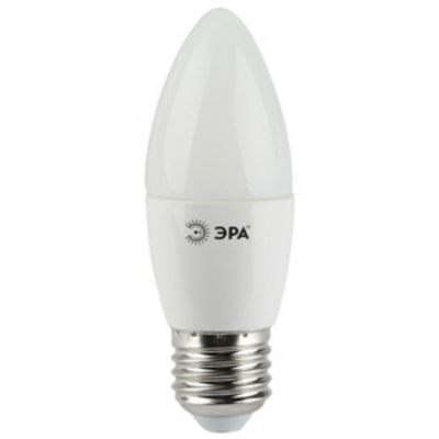 Лампа LED E27 7W Эра свеча х.