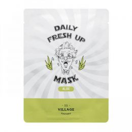 VILLAGE 11 FACTORY Тканевая маска с экстрактом алоэ Daily Fresh up Mask Aloe