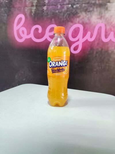 Напиток безалкогольный сильногазированный &quot;Оранж&quot; Бочкари (&quot;Orange&quot; Bochkari), PET-бутылка 0,5 л