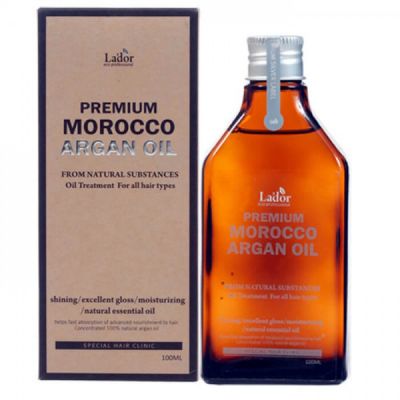 Lador Premium Morocco hair argan oil 100ml Премиум аргановое масло для волос 100мл