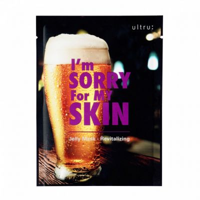 I'm Sorry for My Skin Revitalizing Jelly Mask (Beer) 33ml Восстанавливающая гелевая маска