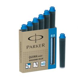 Картридж с чернилами для перьевой ручки Parker MINI, 1 шт., цвет: Blue