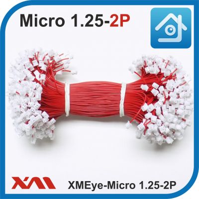 XMEye-JST Micro 1.25-2P. Папа. Кабель для камер видеонаблюдения и плат PCB.