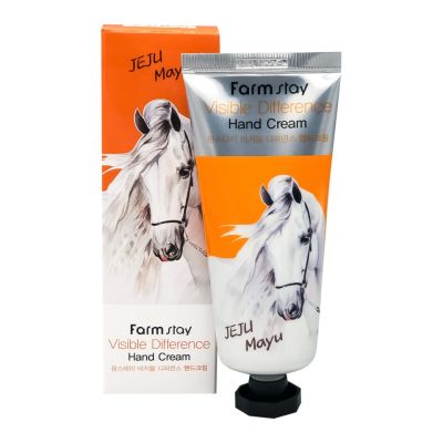 Farm Stay Hand Cream Jeju Mayu Крем для рук с лошадиным жиром