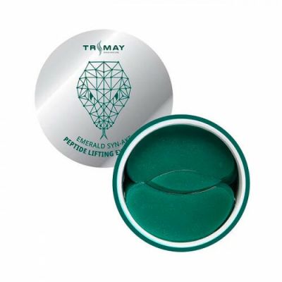 Trimay Emerald Syn-Ake Peptide Lifting Eye Patch Лифтинг патчи для век с пептидом змеиного яда 90 шт.