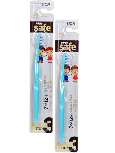 LION Kids safe Toothbrush – Step 3 Детская зубная щётка с ионами серебра №3 &quot;Kids safe&quot; (для детей от 7 до 12 лет)