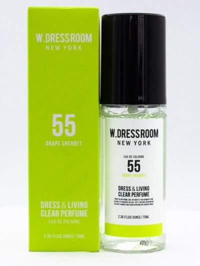 Спрей парфюмированный № 55 | W.Dressroom Dress & Living Clear Perfume № 55 Green Grape Sherbet 70ml