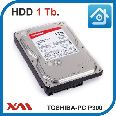 HDD 1 Tb. TOSHIBA PC P300 HDWD110UZSVA. Жесткий диск 3.5.