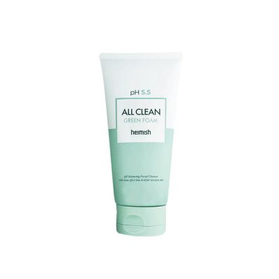 Гель для умывания слабокислотный для чувствительной кожи | Heimish pH 5.5 All Clean Green Foam 30мл