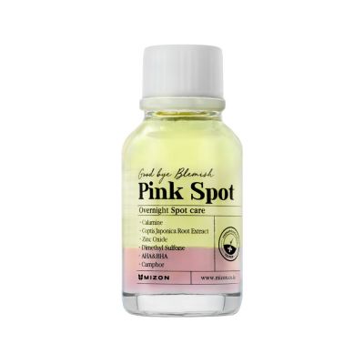 MIZON Эффективное ночное средство для борьбы с акне и воспалениями кожи Good bye Blemish Pink Spot 75мл