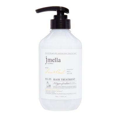 JMELLA IN FRANCE LIME & BASIL HAIR TREATMENT Маска для волос Мандарин, базилик, ветивер