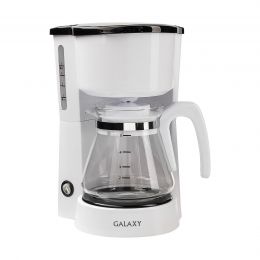 Кофеварка электрическая GALAXY GL0709 (белая)