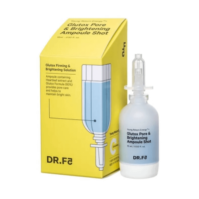 DR.F5 Глутокс поросуживающая ампула-шот с центеллой (15мл) / Glutox Pore and Brightening Ampoule Shot