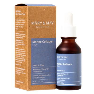 Сыворотка с морским коллагеном | Mary&May Marine Collagen Serum 30ml
