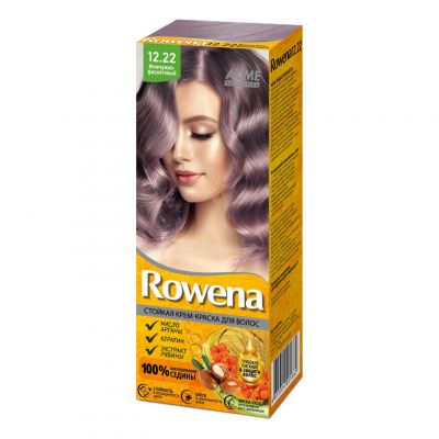 Стойкая крем-краска для волос &quot;ROWENA&quot;, Тон 12.22 Жемчужно-фиолетовый