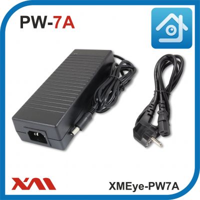 XMEye-PW7A. 12 Вольт. 7 Ампер. Импульсный блок питания для камер видеонаблюдения.