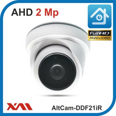 AltCam DDF21IR.(Пластик/Белая). 1080P. 2Mpx. Камера видеонаблюдения.