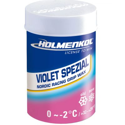 Мазь держания Violet Spezial 0/-2C, 45гр. (Holmenkol)