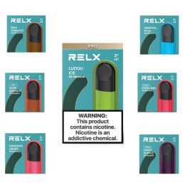 Картридж RELX Pro 1,9мл 1,8% (2шт в упаковке) - (Golden Bunch - банановый мусс)