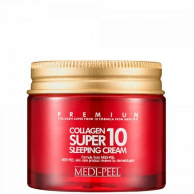 MEDI-PEEL Collagen Super10 Sleeping Cream (70ml) Ночной крем для лица с коллагеном