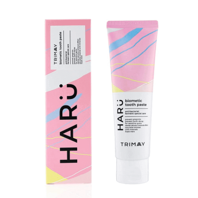 Trimay HARU Biometic Toothpaste 120ml/ Универсальная зубная паста с гидроксиапатитом и ферментирован