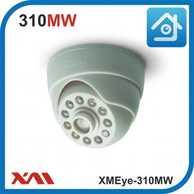 XMEye-310MW (Белый). Муляж купольной камеры видеонаблюдения.