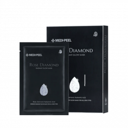 MEDI-PEEL Rose Diamond Mask (25ml) Маска для сияния кожи с бриллиантовой крошкой 1шт