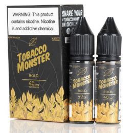 Жидкость Tobacco Monster SALT - BOLD 15 + 15 мл 40 мг (Ароматный табак/ванильный крем)