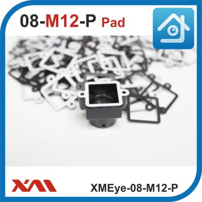 XMEye-08-М12-P. Pad Holder/Пластик. Прокладка-наклейка для держателя объектива М12 для камер видеонаблюдения. (17 х 17 х 0,5)мм.