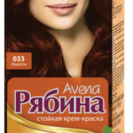 Краска для волос Рябина Avena - 033 Махагон