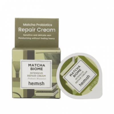 Крем для лица интенсивно восстанавливающий с пробиотиками | Heimish Matcha Biome Intensive Repair Cream Probiotics Moisturizer 5 ml