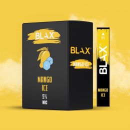 BLAX 50mg SALT 450 затяжек, вкус - (Mango ICE - Ледяное Манго)