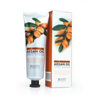 JIGOTT Увлажняющий крем для рук с аргановым маслом Real Moisture Argan Oil Hand Cream