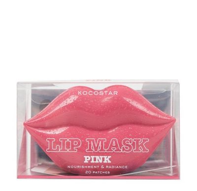 KOCOSTAR PINK LIP MASK Гидрогелевая маска для губ с экстрактом персика (20шт)