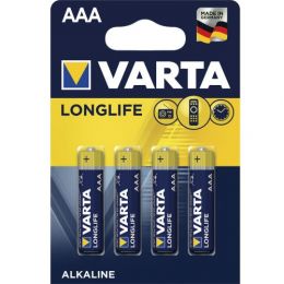 Батарейки Varta Longlife ААA LR03 (4ШТ)
