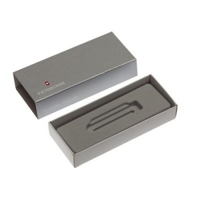 Коробка для ножей VICTORINOX 58 мм толщиной 2 и более уровней (MiniChamp), картонная, серебристая