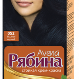 Краска для волос Рябина Avena - 052 Иссиня-черный