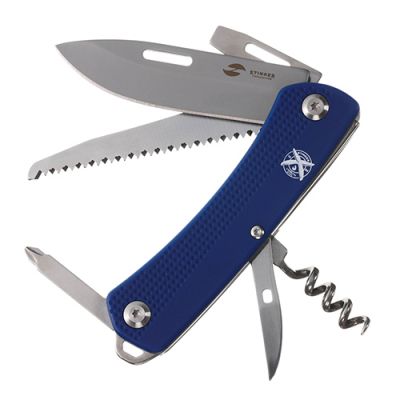 Нож складной Stinger FK-GHK3P-06 (103 мм, 10 функций, blue)