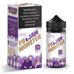 PB & Jam monster 100 ml 0 - 3 mg | Grape USA