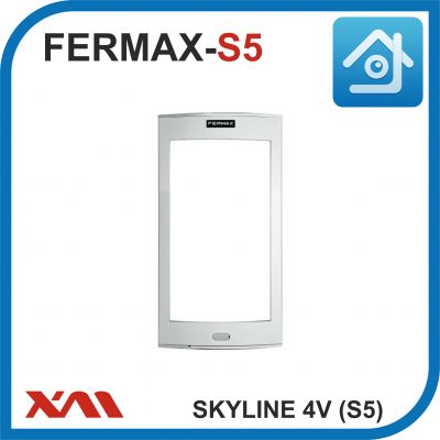 FERMAX. Рамка SKYLINE 4V (S5). Рамка 5-й серии для модульных (наборных) панелей.