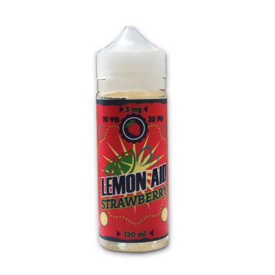 Lemon aid strawberry 120 ml 3 mg usa
