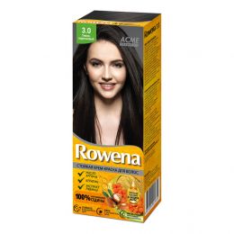 Стойкая крем-краска для волос &quot;ROWENA&quot;, Тон №3.0 Темно-коричневый