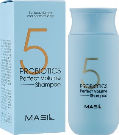 Masil 5 Probiotics Perfect Volume Shampoo Шампунь для объема волос с пробиотиками 150мл