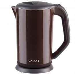 Чайник электрический с двойными стенками GALAXY GL0318 (коричневый)