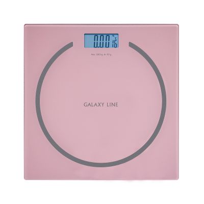 Весы напольные электронные GALAXY LINE GL4815/розовый