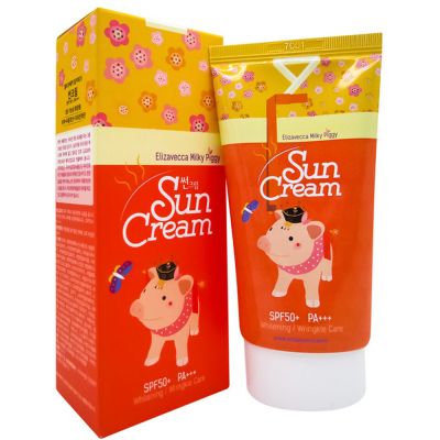 Elizavecca Солнцезащитный крем Milky Piggy Sun Cream SPF50+ PA+++