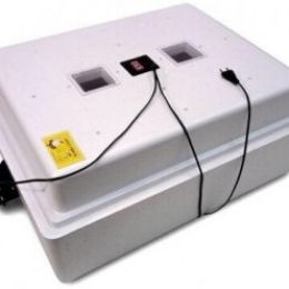 Инкубатор на 104 яиц принудительная вентиляция цифровой терморегулятор (U=220/12В) арт.64в