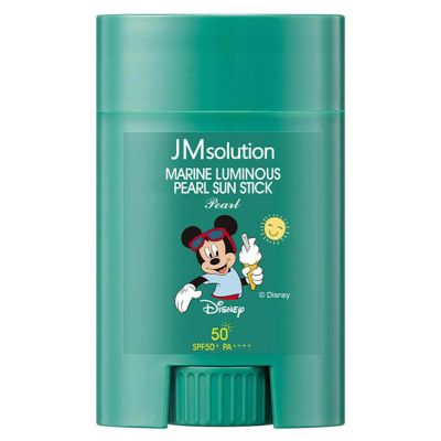 JMsolution Крем-стик солнцезащитный с жемчугом - Disney collection Mickey luminous pearl SPF50+ PA++++, 21г