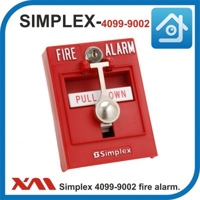 Simplex 4099-9002 fire alarm box. Извещатель пожарный ручной.